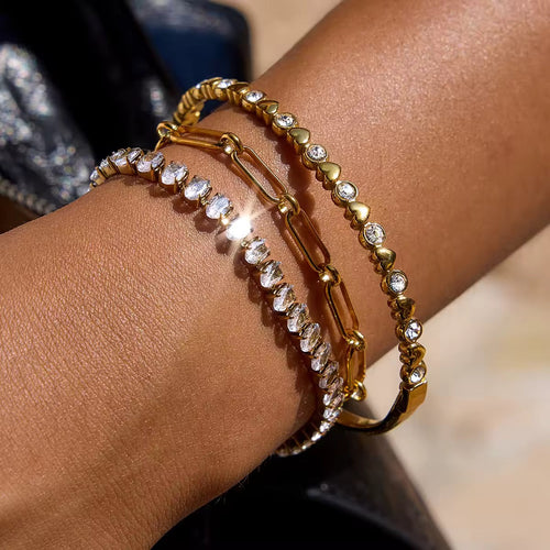 Lumière Tennis Bracelet EMVE Jewels