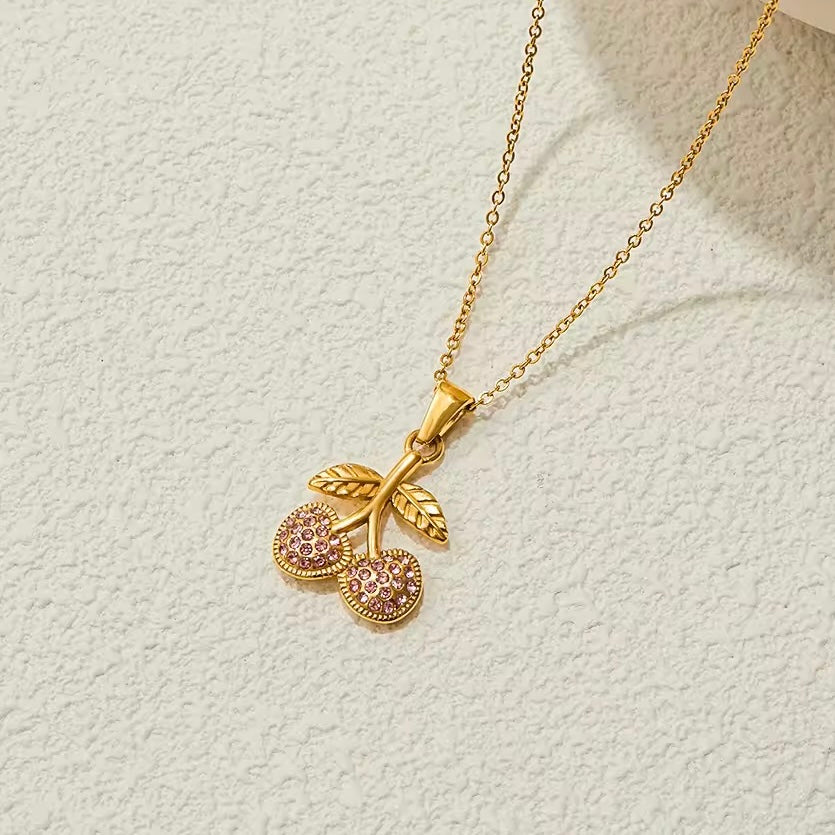 Sweet Cherie Necklace EMVE Jewels