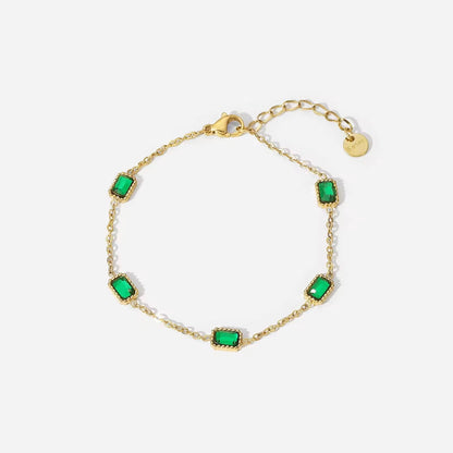 Sora Green Bracelet EMVE Jewels
