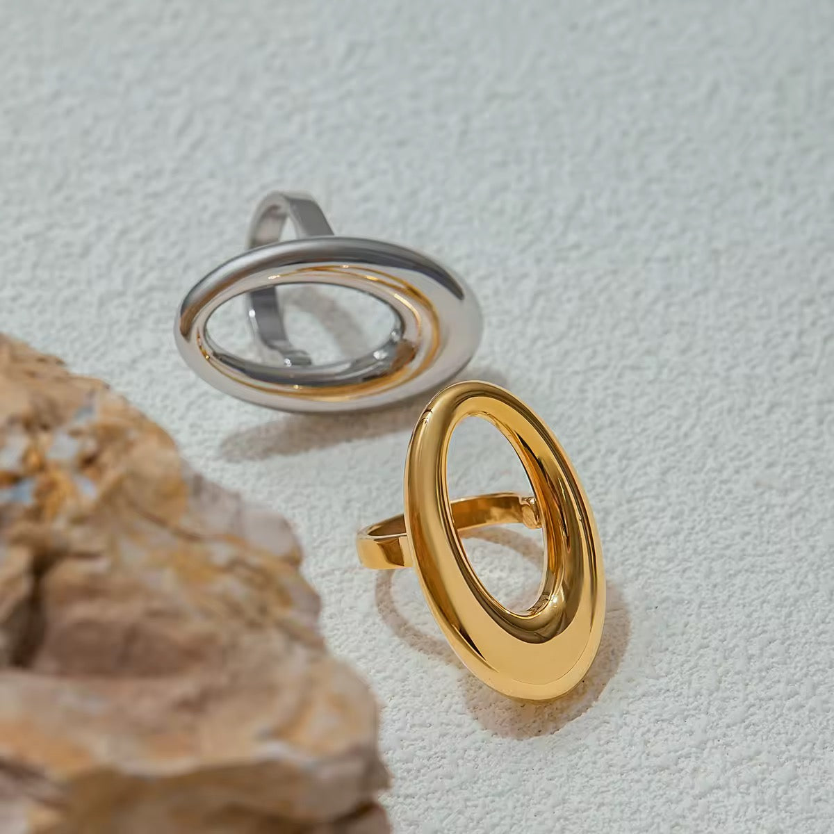 Hollow Statement Ring EMVE Jewels