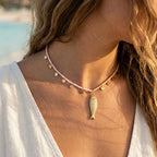Beaded Fish Neklace EMVE Jewels