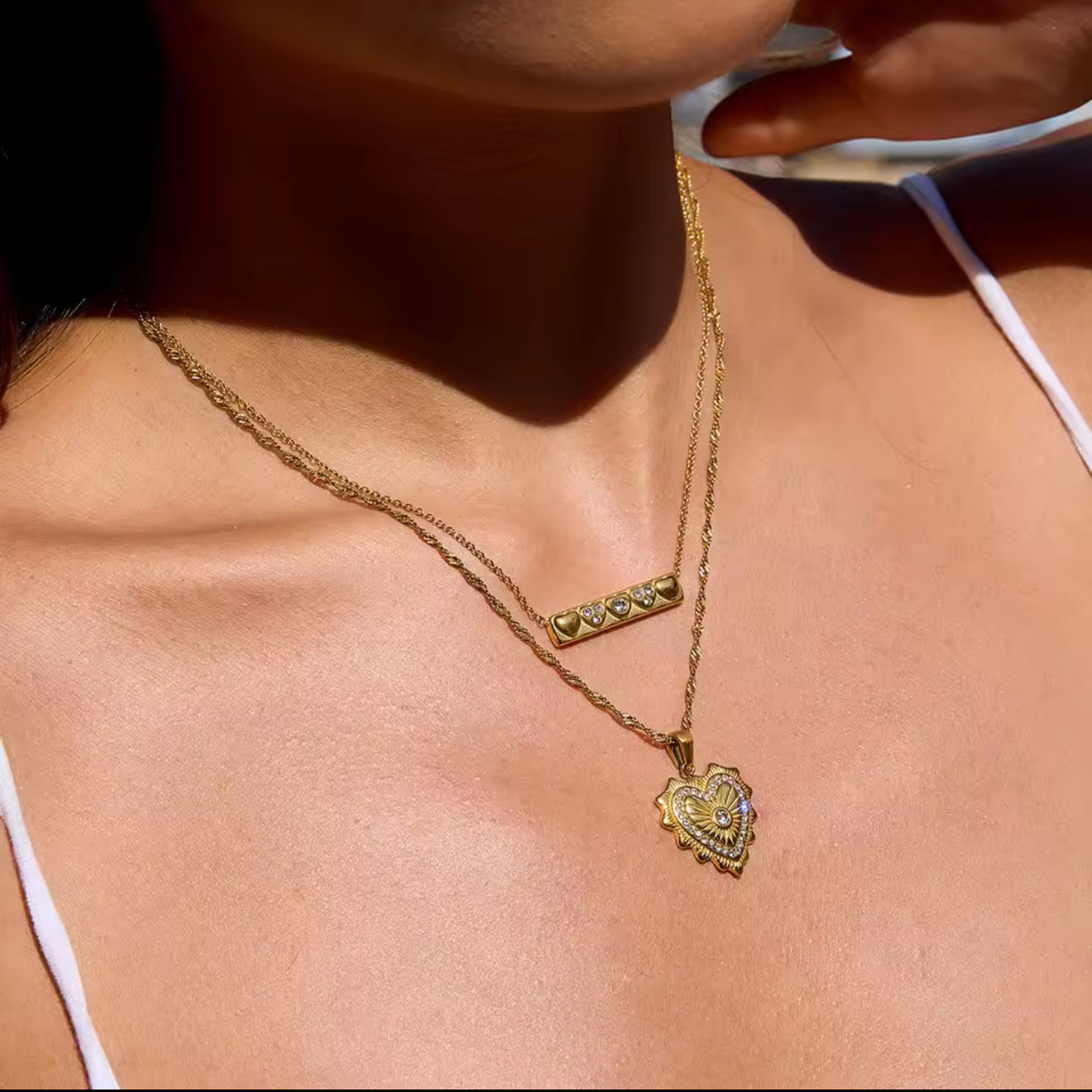 Luxe Amor Necklace EMVE Jewels