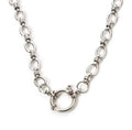 Silver Chain Base Charm Necklace - EmpressVenusJewellery