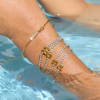 Letter Tennis Bracelet EMVE Jewels
