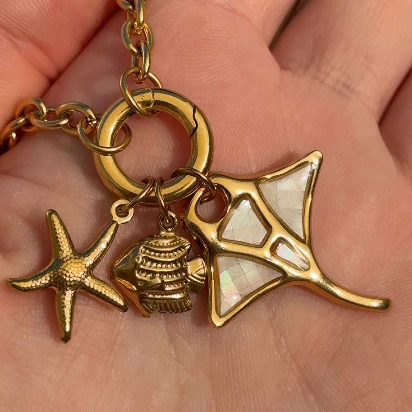 Starfish Charm - EmpressVenusJewellery