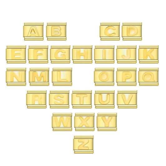 Letter Charm EMVE Jewels