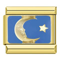 Moon and Star Charm EMVE Jewels