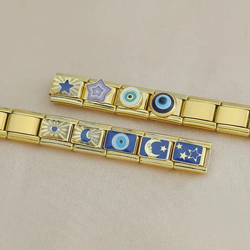 Golden Eye Charm EMVE Jewels