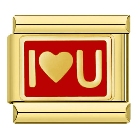 I Love You Charm - EmpressVenusJewellery