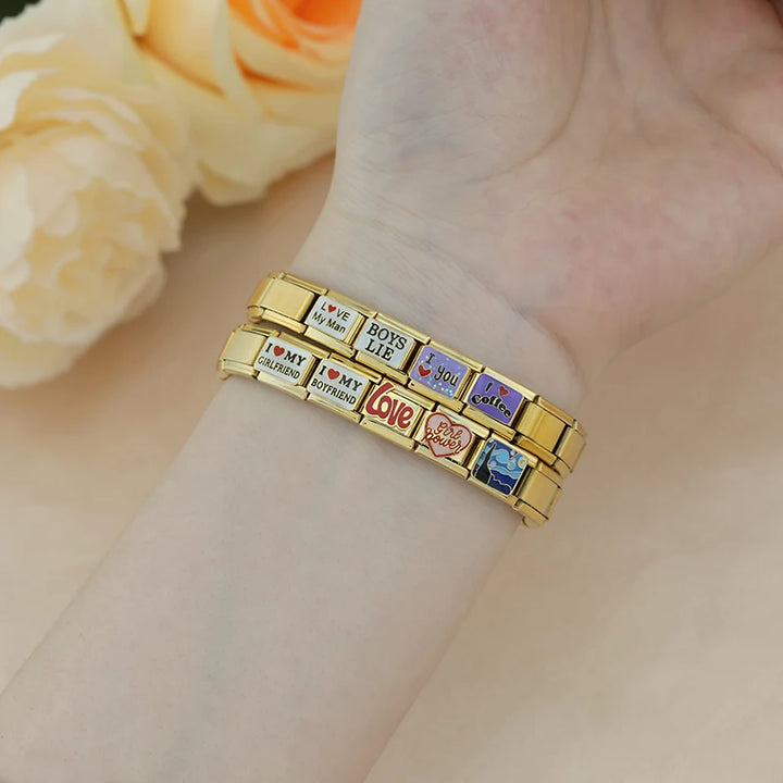 I Love My GF Charm EMVE Jewels