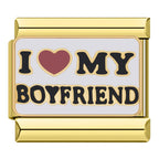 I Love My BF Charm EMVE Jewels