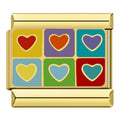 Hearts Charm EMVE Jewels