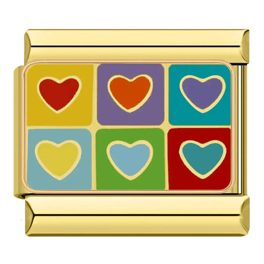 Hearts Charm EMVE Jewels