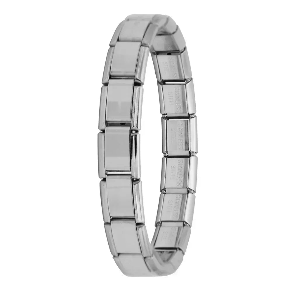 Silver Italian Charm Bracelet EMVE Jewels