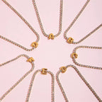 Letter Tennis Bracelet EMVE Jewels