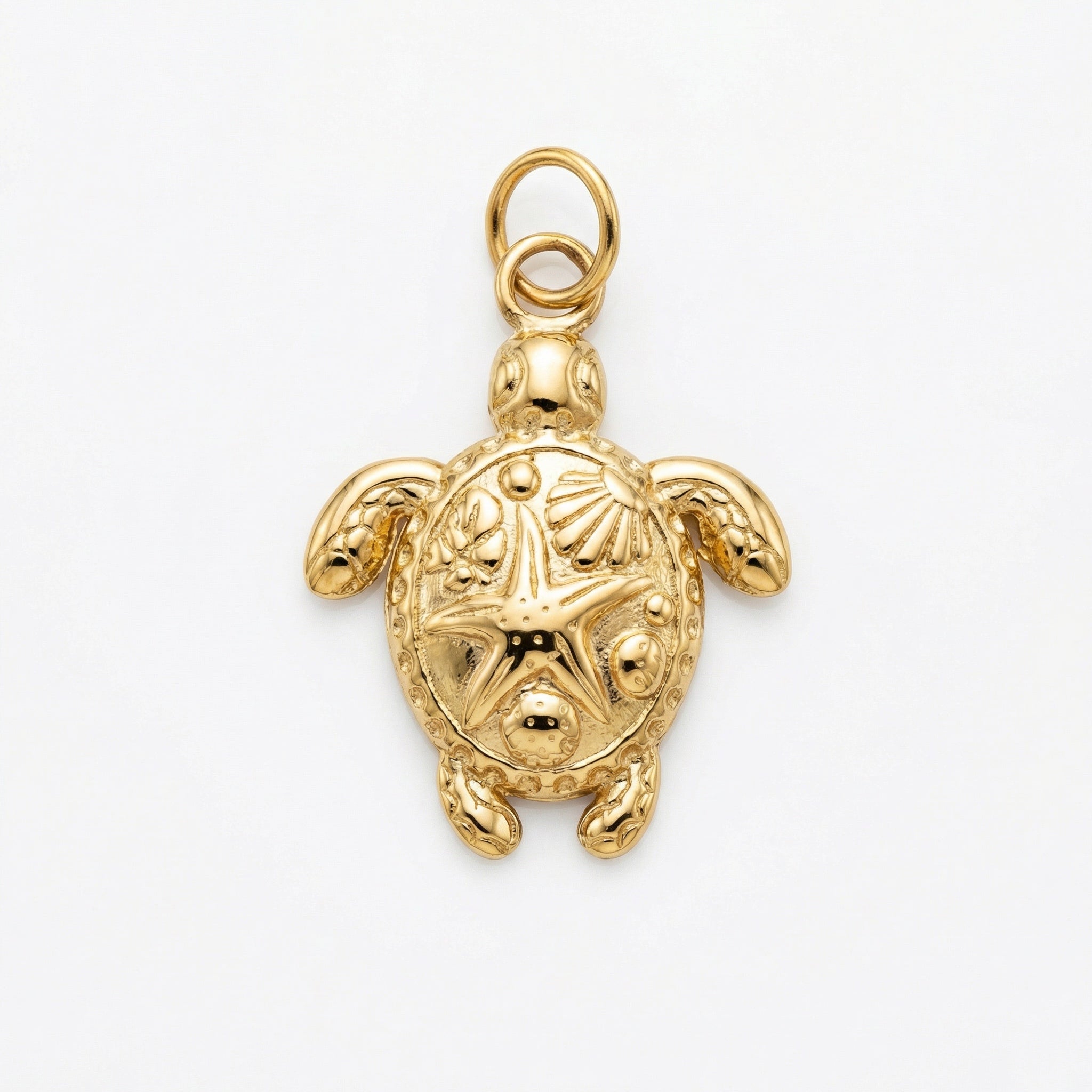 Turtle Charm Gold EMVE Jewels