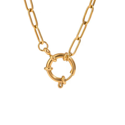 Paperclip Base Necklace PREORDER EMVE Jewels