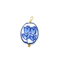 Blue Roses Charm EMVE Jewels
