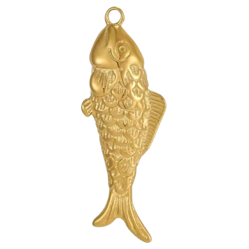 Large Fish Charm EMVE Jewels