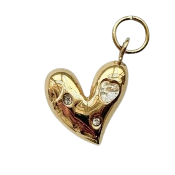 Heart Gems Charm EMVE Jewels