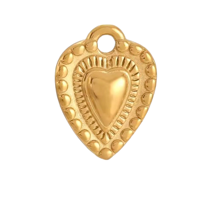 Heart Pendant Charm EMVE Jewels