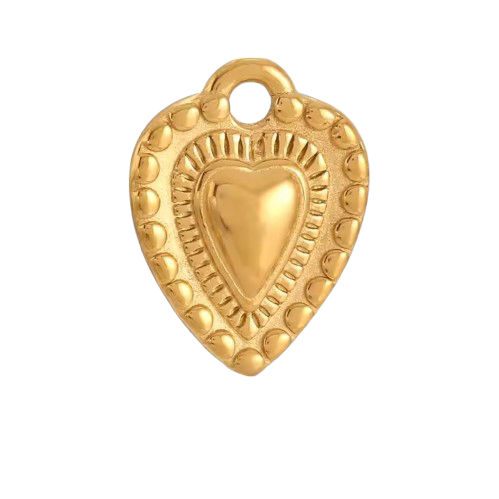 Heart Pendant Charm EMVE Jewels