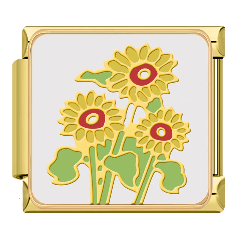 Sunflower Charm EMVE Jewels