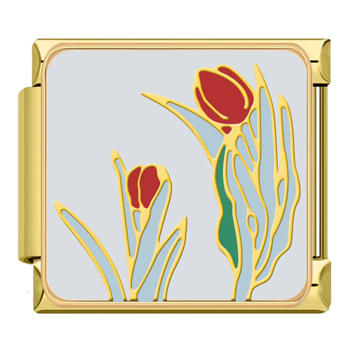 Tulips Charm EMVE Jewels