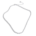 Stainless Steel Beads Chain Necklace Set EMVE Jewels