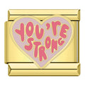 You´re Strong Charm EMVE Jewels