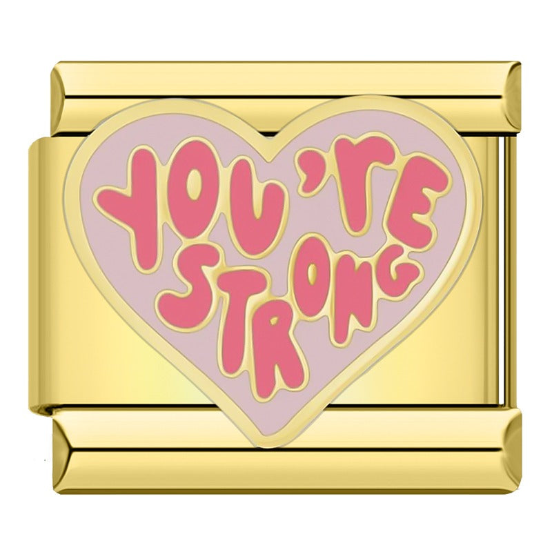 You´re Strong Charm EMVE Jewels